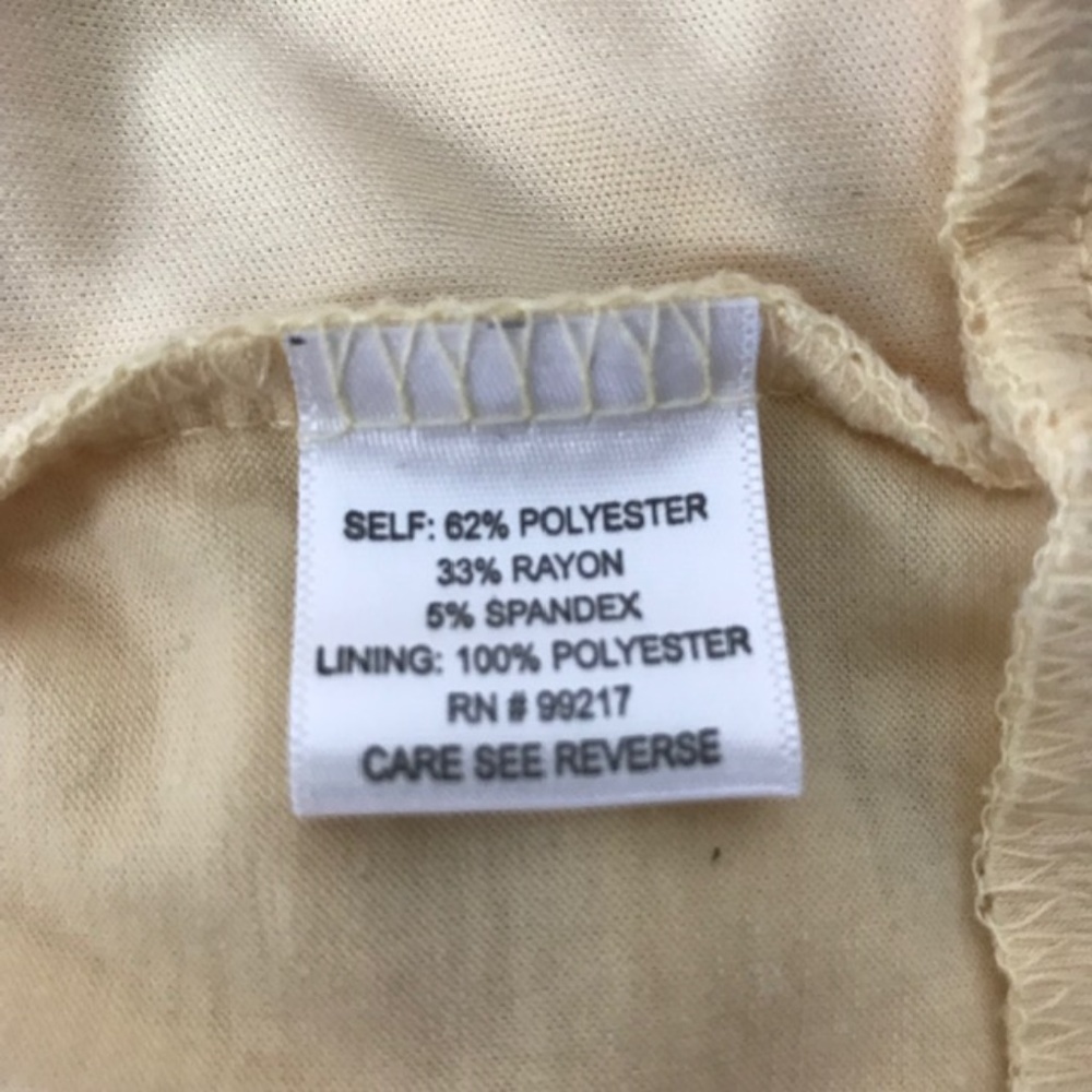 Maurices Yellow V Neck Ruffle Blouse - Picture 3 of 5